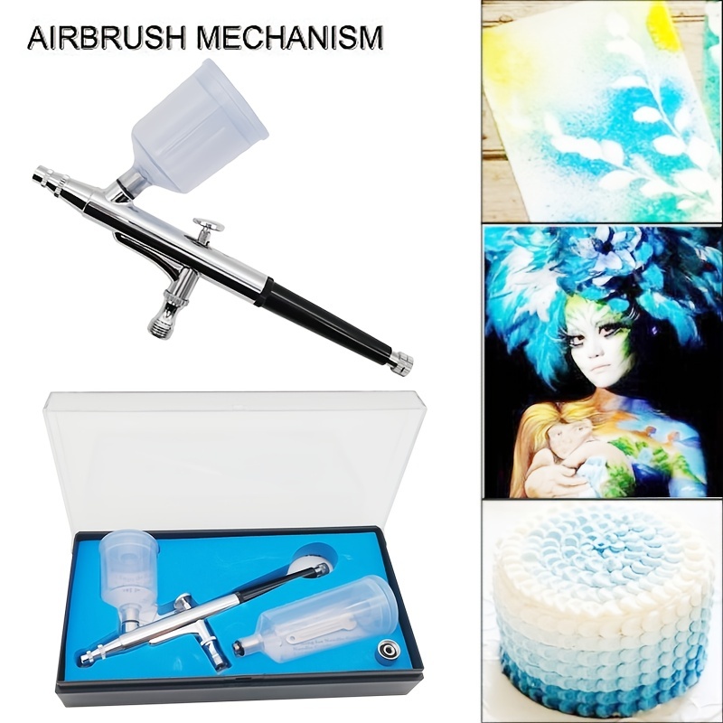 PRECISION AIRBRUSH KIT - GRAVITY FEED DOUBLE ACTION AIRBRUSH AB