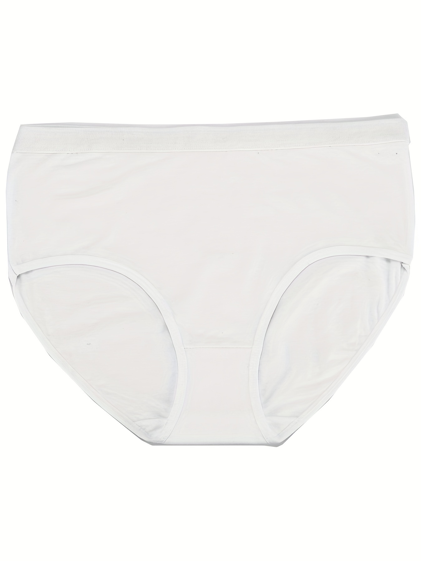 Plus Size Basic Underwear Set Women's Plus Plain - Temu