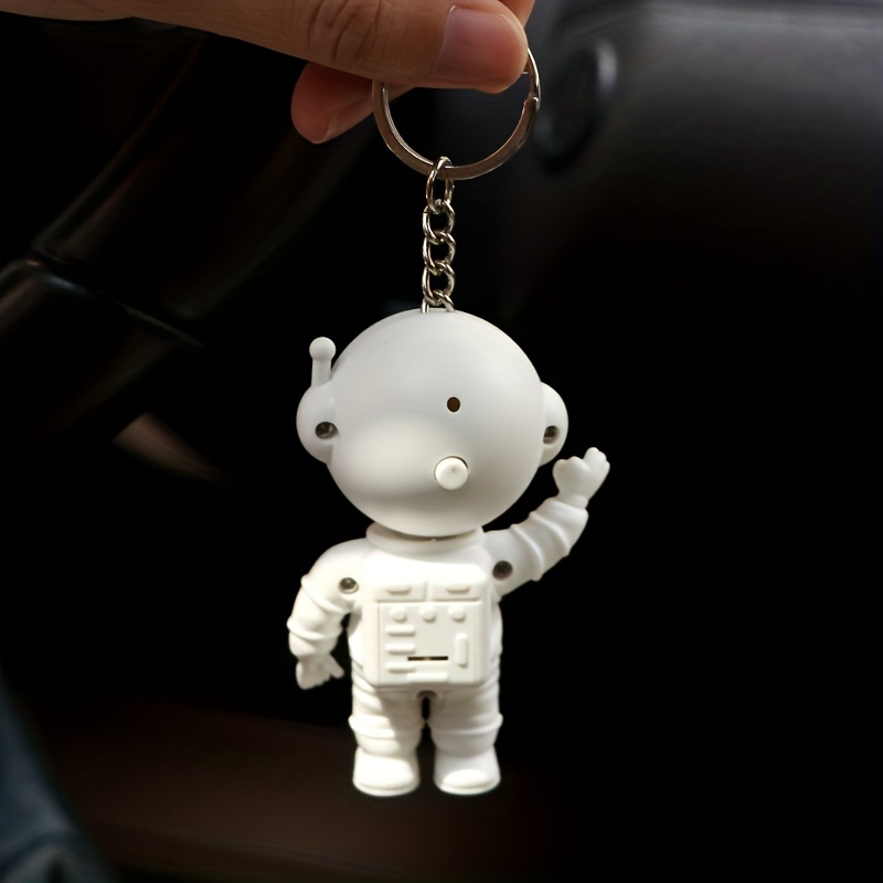 Luminous Astronaut Ufo Keychain Fun Spaceman Key Chain Ring Purse Bag  Backpack Charm Car Hanging Pendant Boys Girls Birthday Gift - Temu