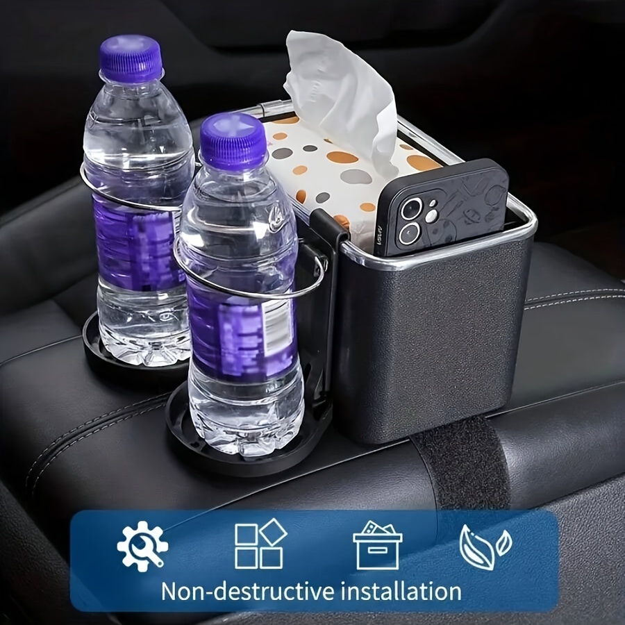 Auto 3-in-1 Multifunktionale Aufbewahrungsbox Tissue Box