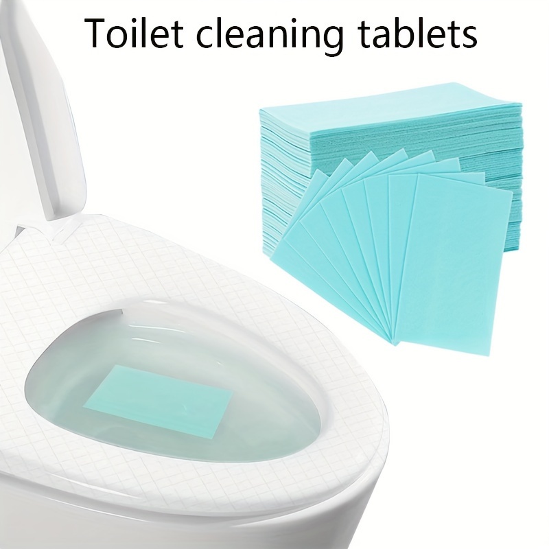 60pcs Bagno WC pulizia carta WC domestico ciotola detergente per una  migliore qualità dell'acqua pulizia