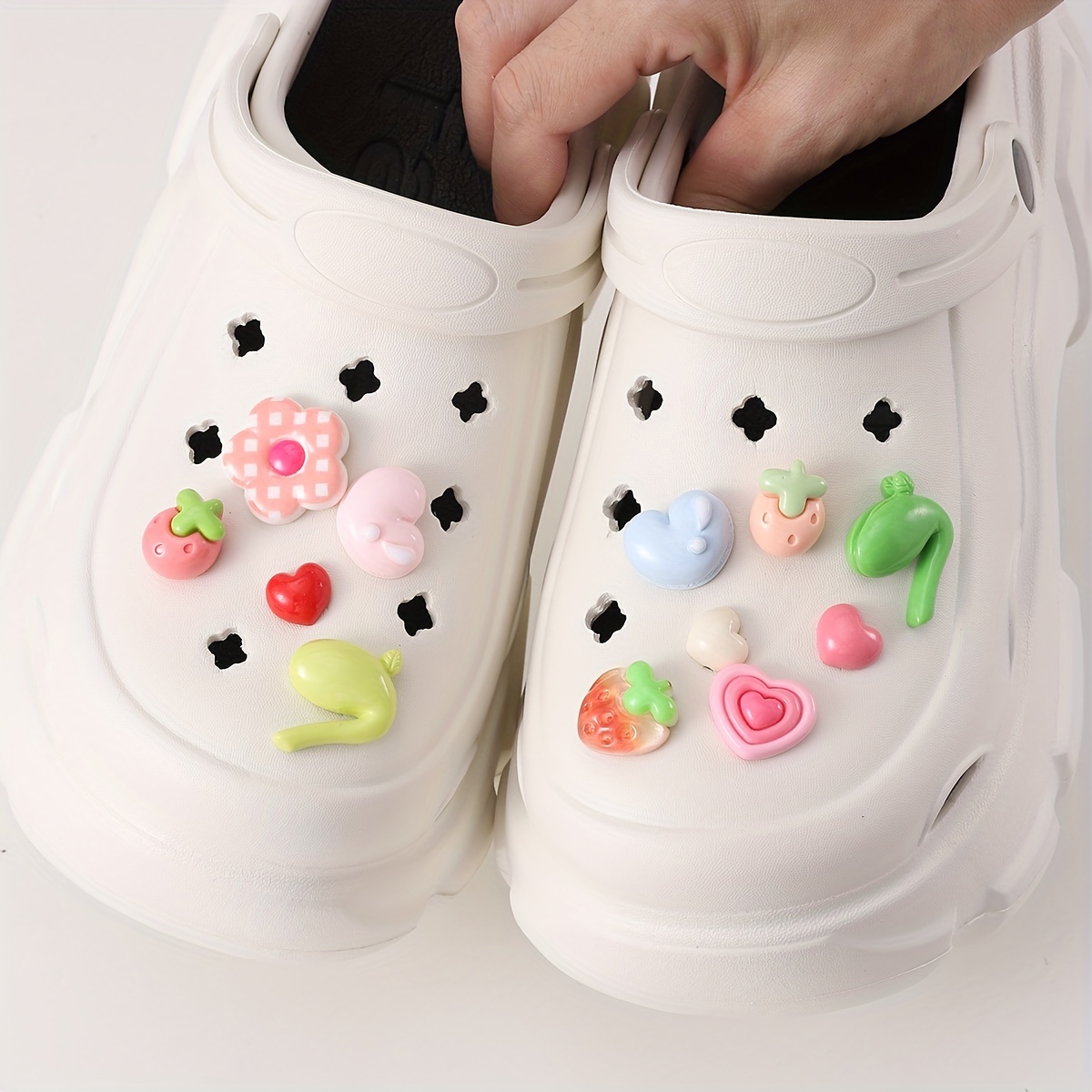 Kawaii 3d Animal Series Shoes Charms For Clogs Sandals - Temu