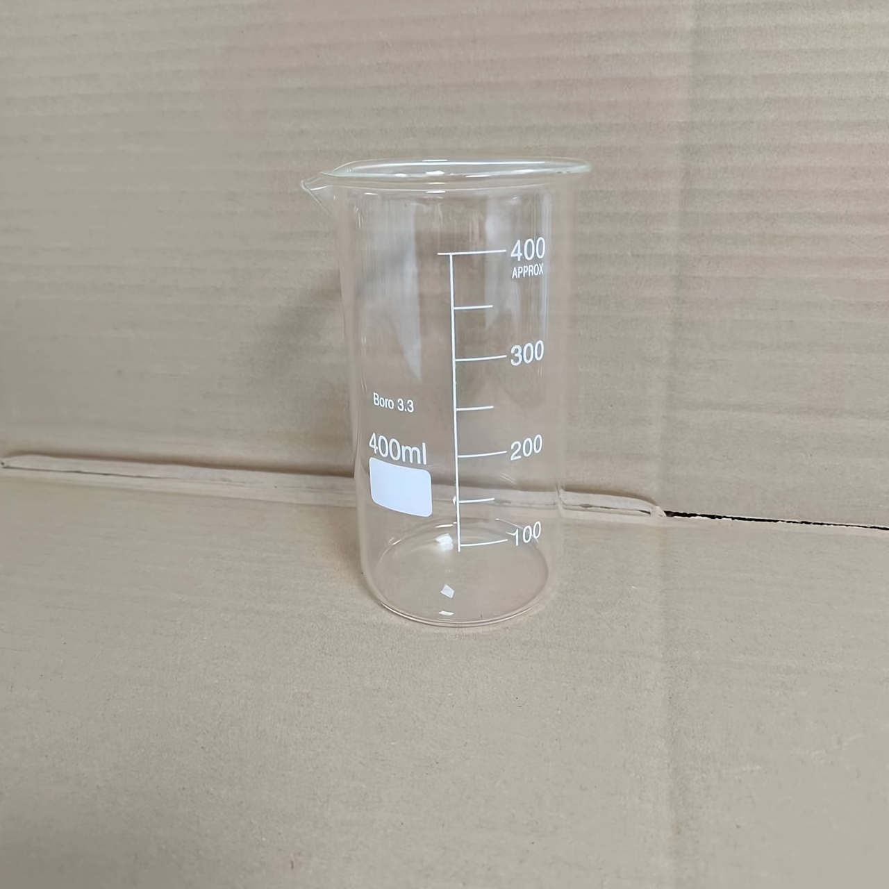 BECKER Bicchiere graduato vetro borosilicato 600ml