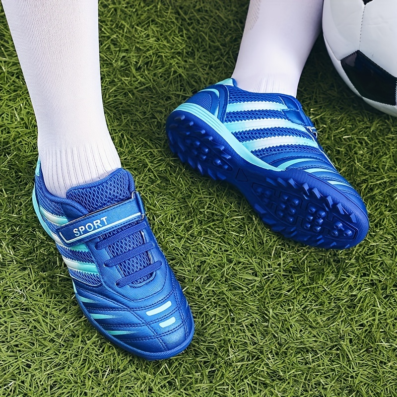 Chuteiras de futebol infantil calçados esportivos leves e - Temu