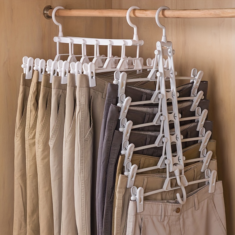 Folding Pants Storage Multifunctional Hanger - papmall® - International  E-commerce Marketplace