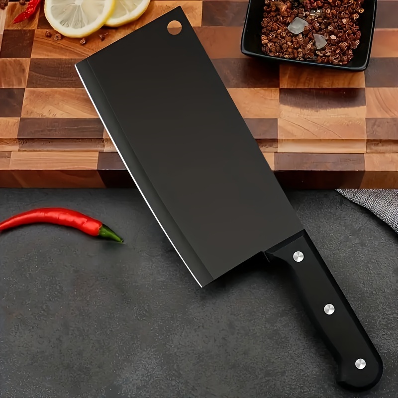 Chef Knife, Kitchen Knife, High Carbon Stainless Steel, Sharp Edge, Not  Easy Adhesion, Corrosion Resistance, Sharp And Durable, Suitable For Full  Range Of Food Preparation - Temu