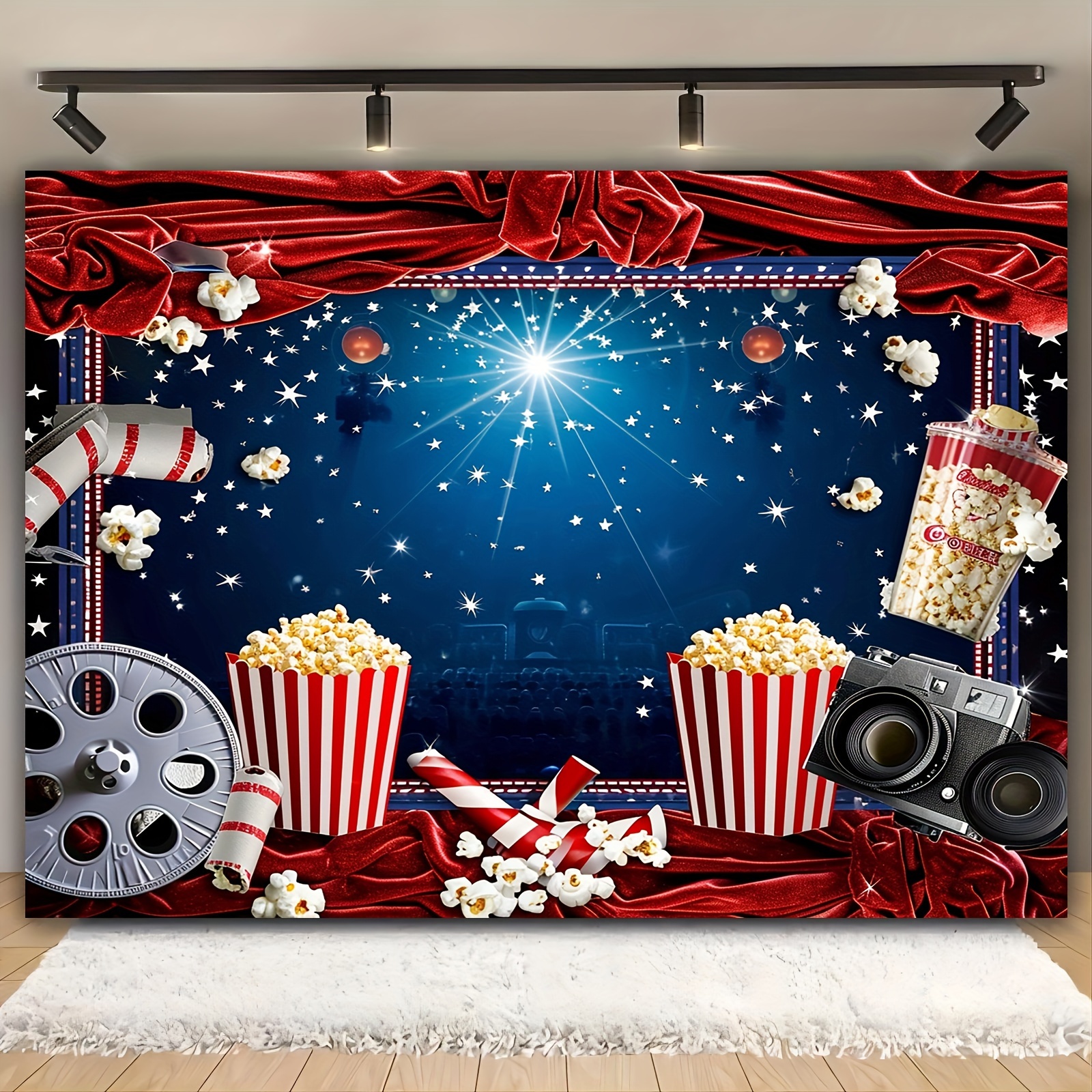 Cinema Theme Acrylic Decor Movie Theater Decor Home Theater - Temu