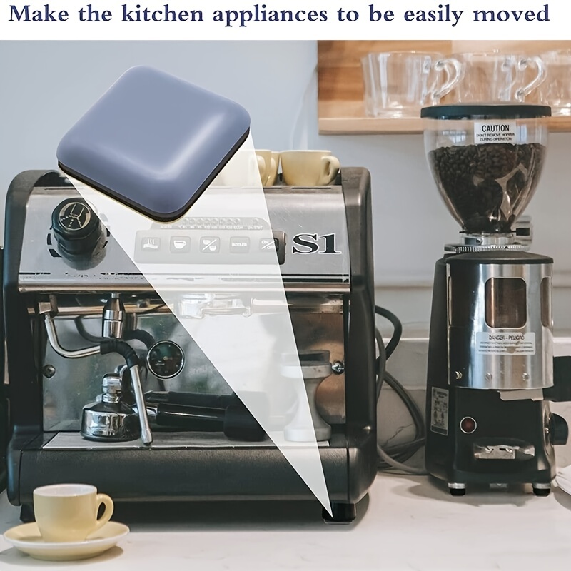 Appliance Sliders for Kitchen Appliances, DIY Teflon Coffee Maker