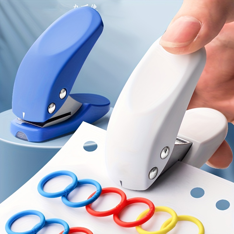 Single Hole Puncher Small Hole Puncher Simple Portable - Temu