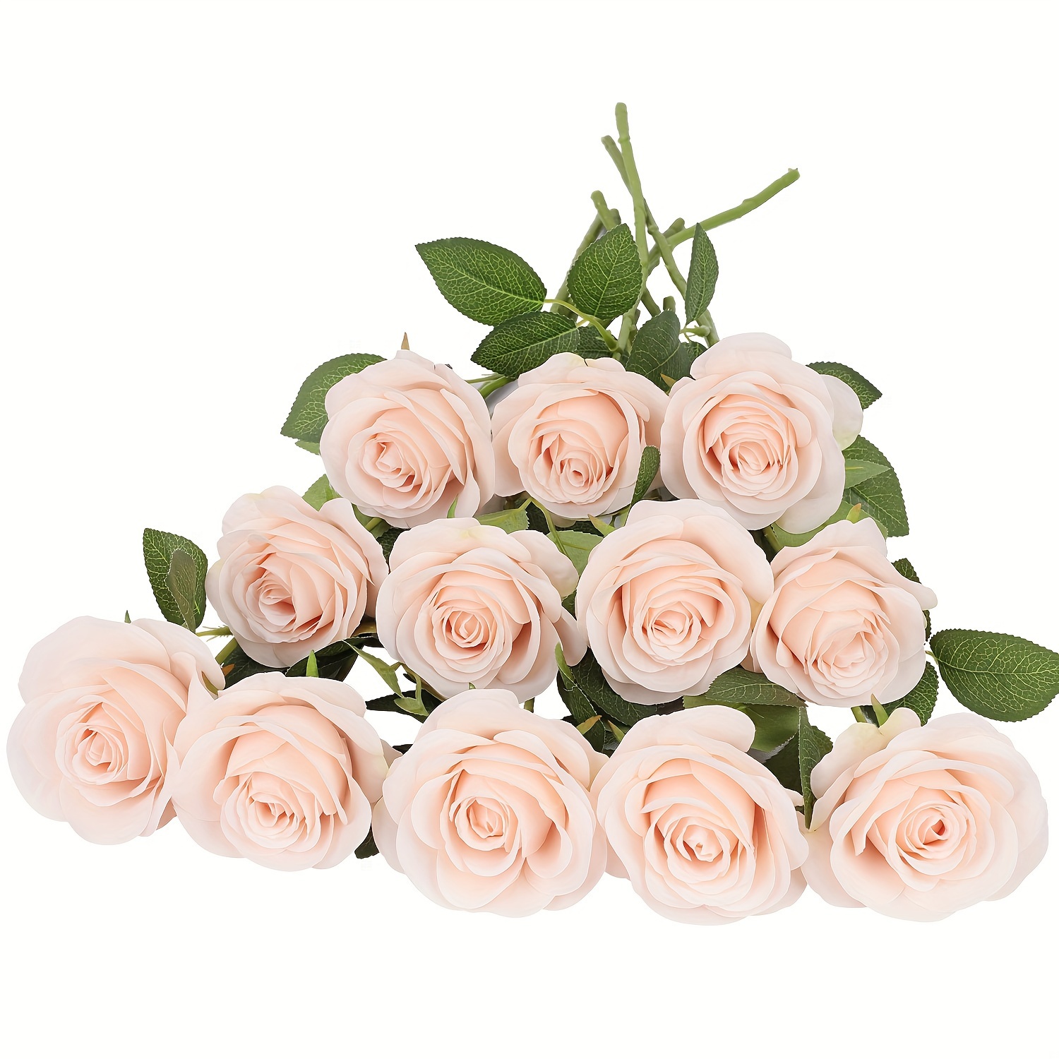 20 Teste Di Fiori Artificiali - Mini Rose E Peonie In Plastica Per Decorazioni, Matrimoni, Fai Da Te - Foto 10