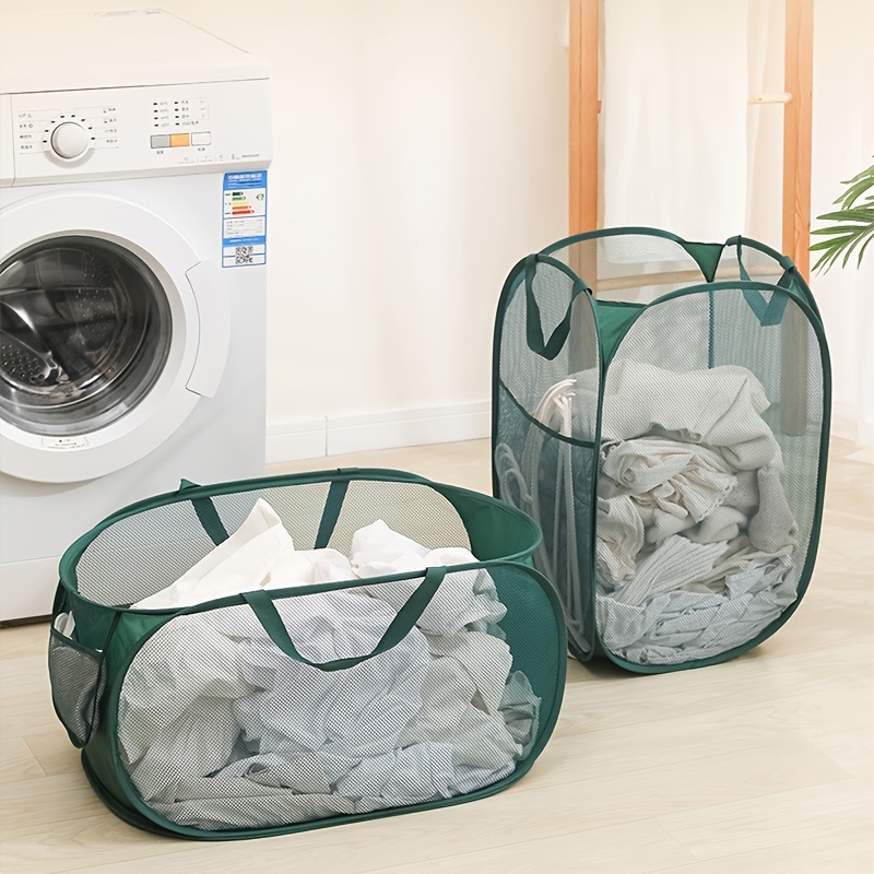 Decorative Laundry Hamper Toys Storage Basket Collapsible - Temu
