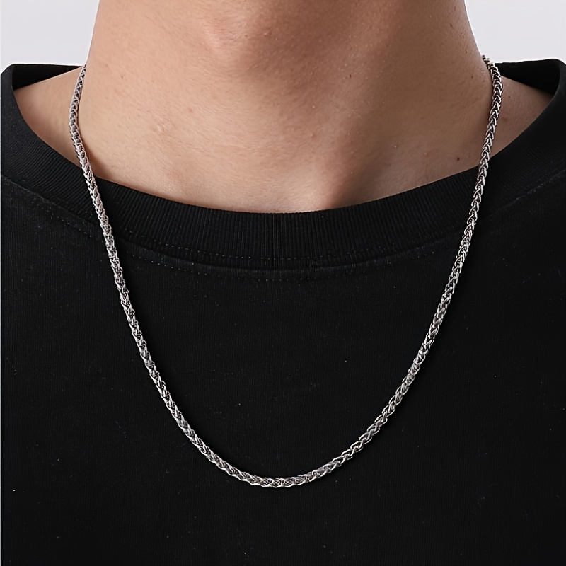 Fashion Men's High Quality Stainless Steel Necklace Keel - Temu
