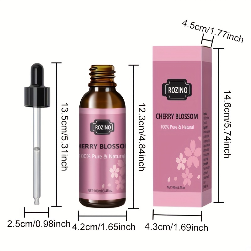 Pure Cherry Essential Oil, For Skin Care, Massage, Guasha, Shower