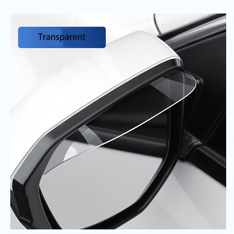 1 Paar Rückspiegel Seitenspiegel Regenbrett Augenbrauenschutz Sonnenblende  Autozubehör Farbe Schwarz / Transparent, Sparen Sie Mehr Mit  Ausverkaufsangeboten