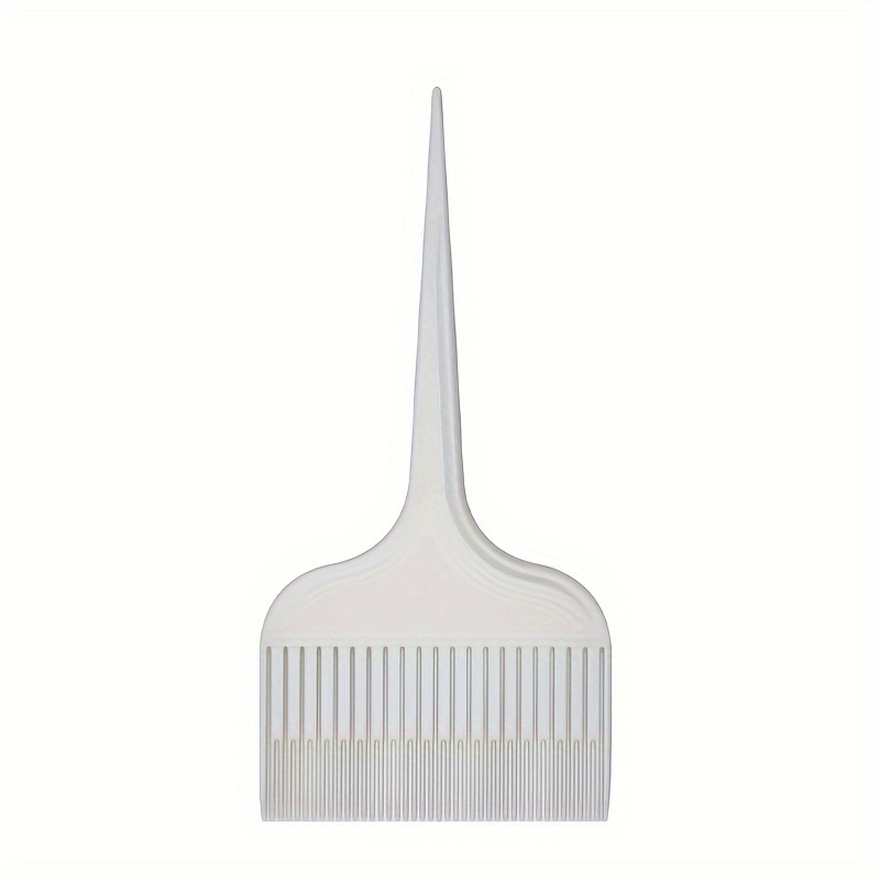 1pc Salon Oil Pick Dyeing Comb Tapered Tail Comb Quick Partition Positioning Hairdressing Tool Automatic Perm Dyeing Salon Barber Shop Supplies