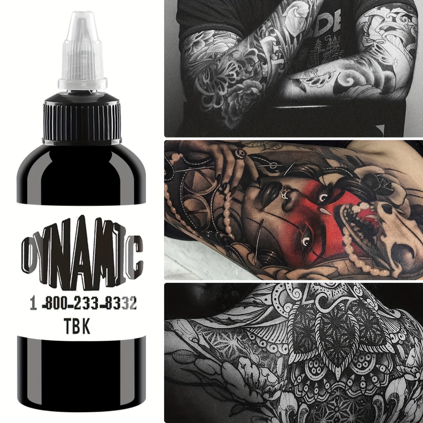 New Tbk Tattoo Ink /bottle Black Supply Permanent Tattoo Ink - Temu  Netherlands