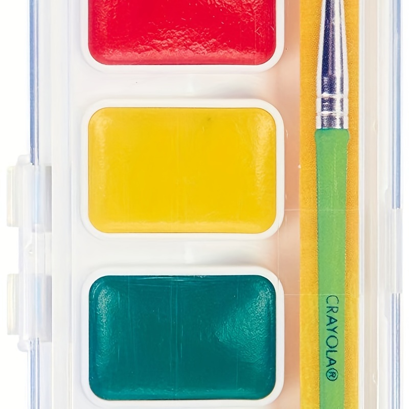 Crayola 53-0525 Washable Watercolor Paints, 8 Color