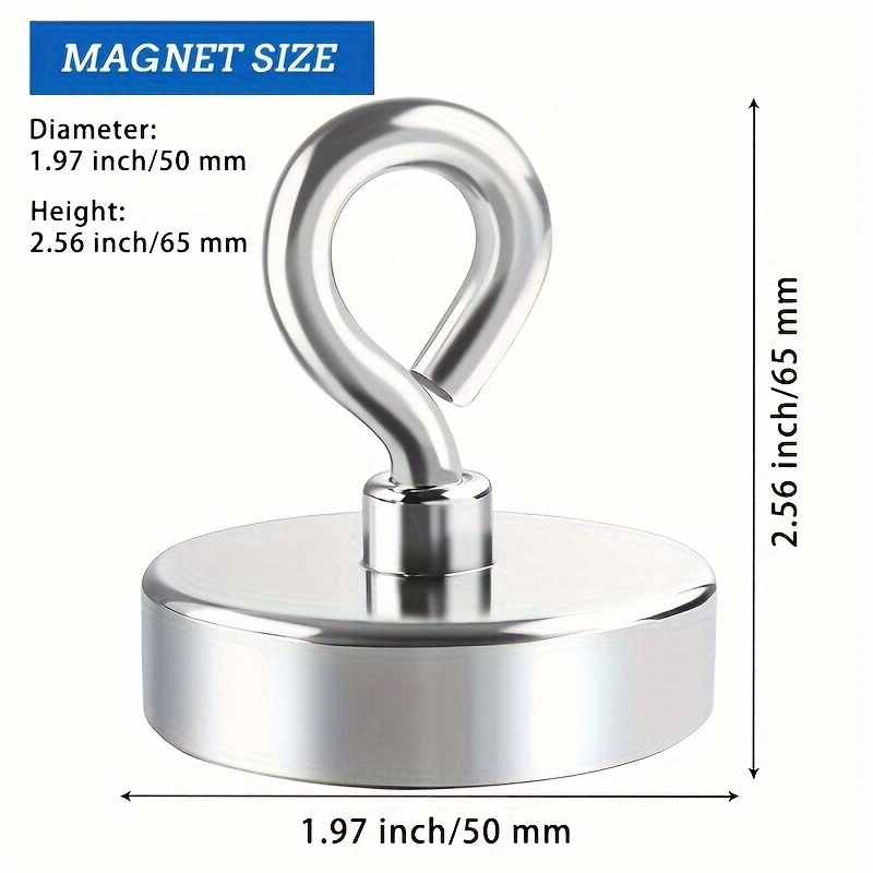 1pc Pesca Magnetica Kit di Pesca Magnetica Forte Magnete da - Temu  Switzerland