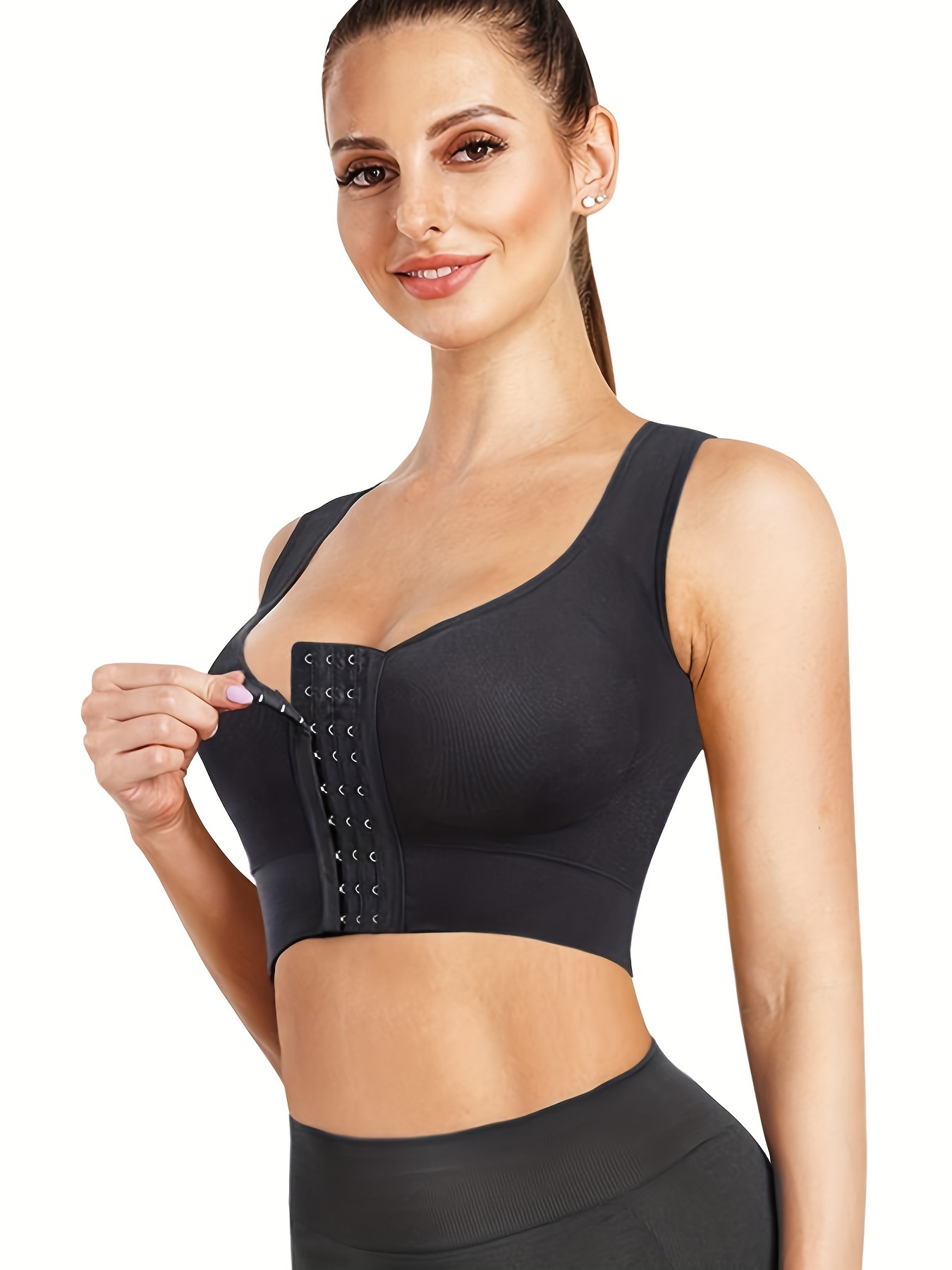 Summer Zip Front Sports Bra Llu 219 Front Zipper Tight Fit, Solid Color,  Nude, Perfect For Outdoor Fitness And Yoga From Zhangxuanang009, $18