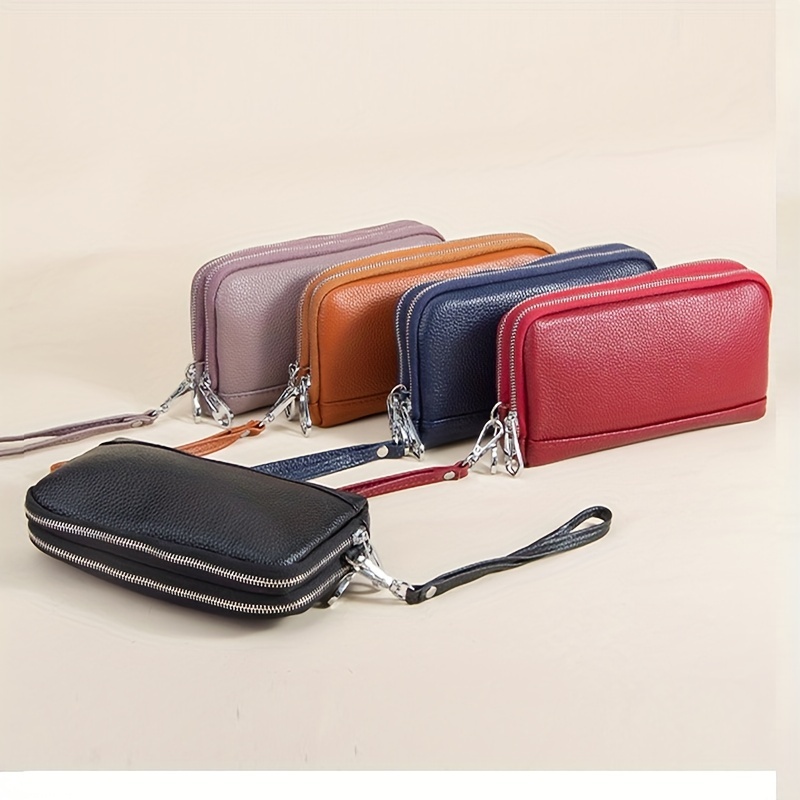 Vintage Geometric Print Long Wallet Zipper Around Credit Card Holder Womens  Fashion Clutch Coin Purse - Bags & Luggage - Temu