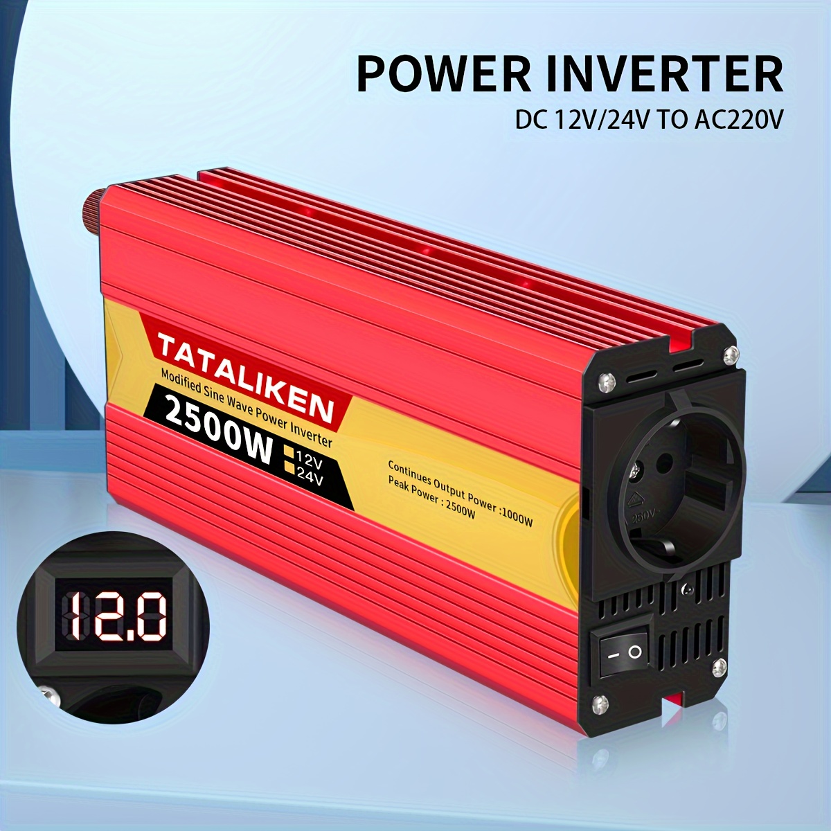 Inverter 12V-220V 2500W