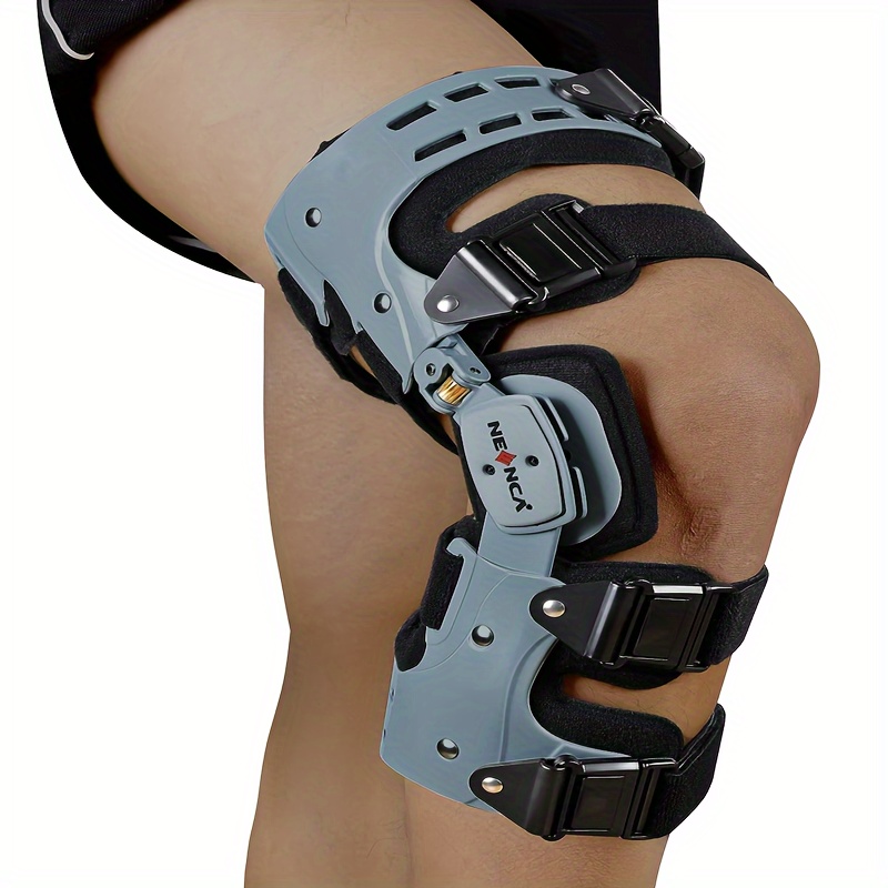 Knee Brace with Patella Gel Pad for Pain Relief, ACL/PCL Support - By NEENCA