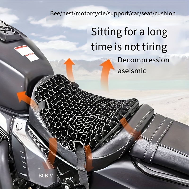 Gel Seat Cushion - Relief From Pain, Pressure & Road Vibration