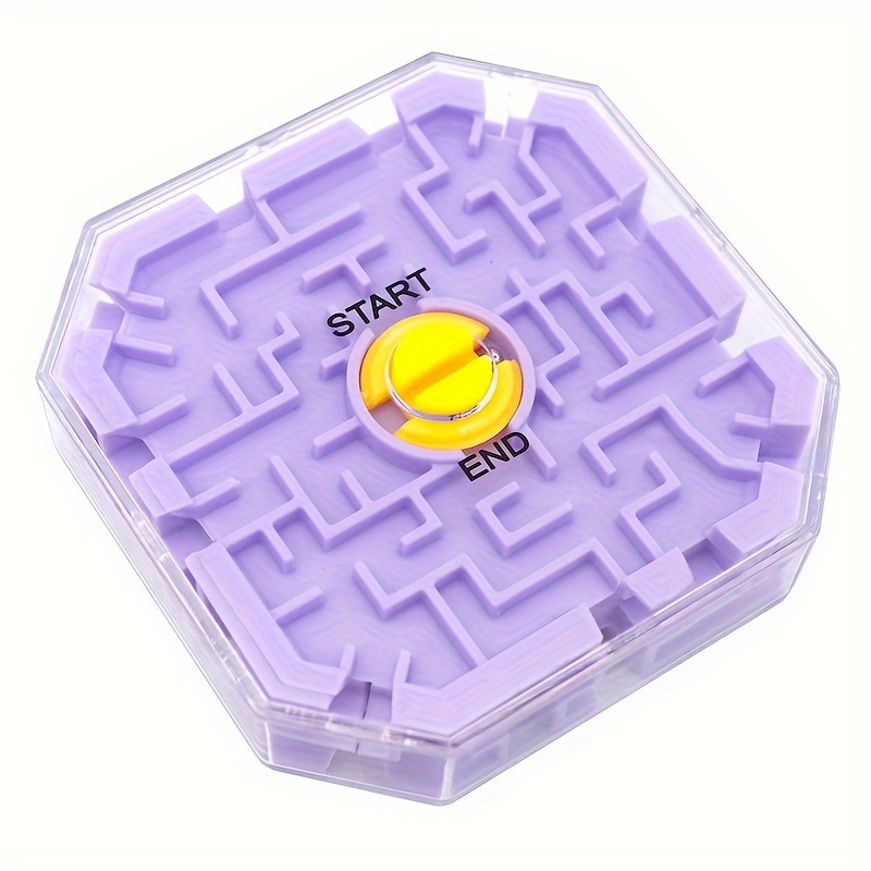 Amyove 36 Obstacles Labyrinthe Boule Jouet Mini 3d Puzzle Boule