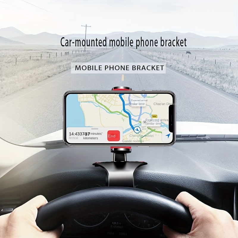 360° Rotatable Car Phone Mount Securely Holds Smartphones - Temu