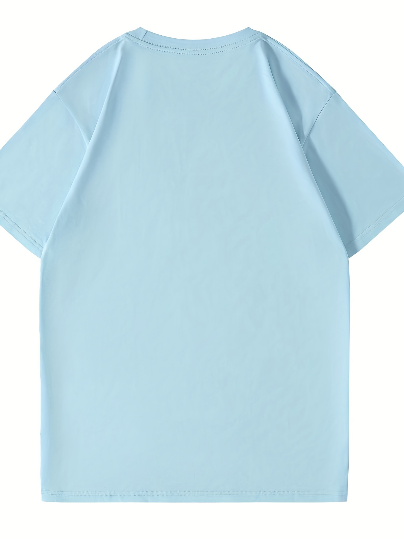 Skater T-shirt Oversized in Blue Sky