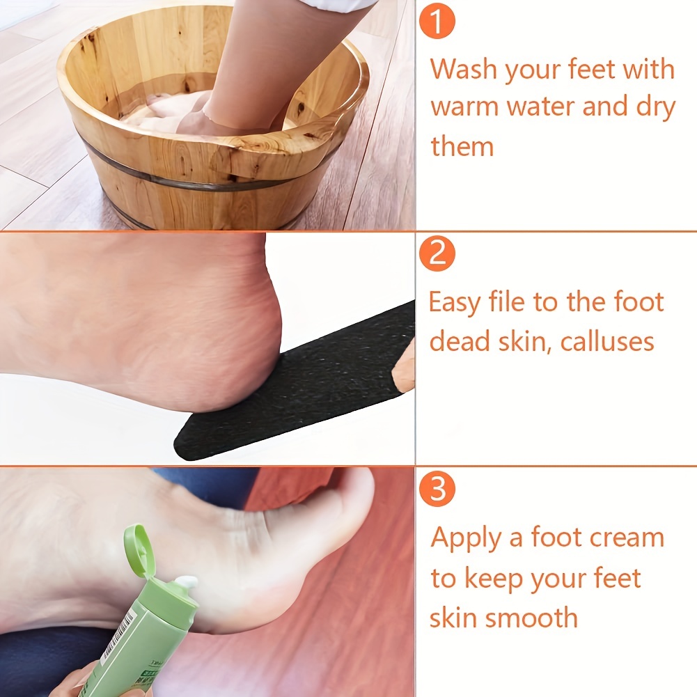 Glass Foot File Callus Remover foot Scrubber Heel Scraper - Temu Austria