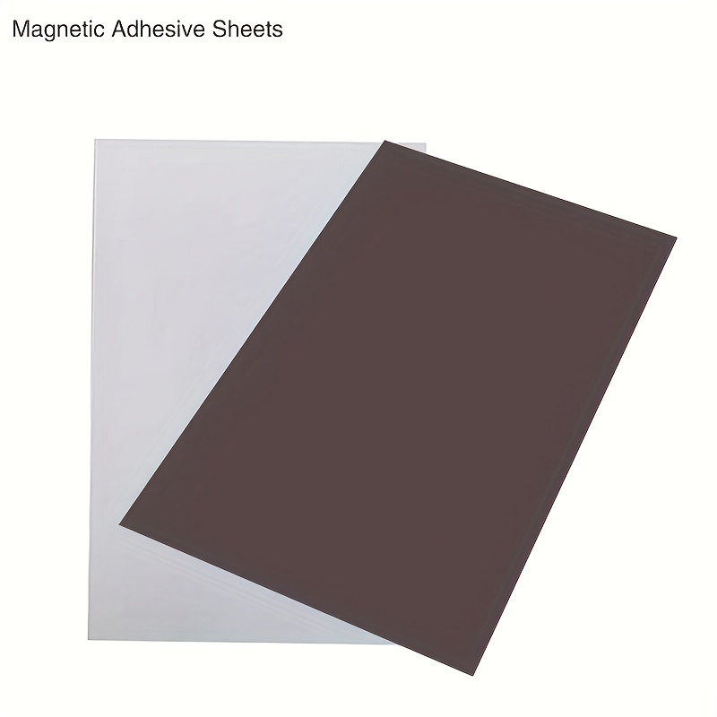 3.5 x 5 (12 mil) Magnetic Adhesive Magnet Sheets