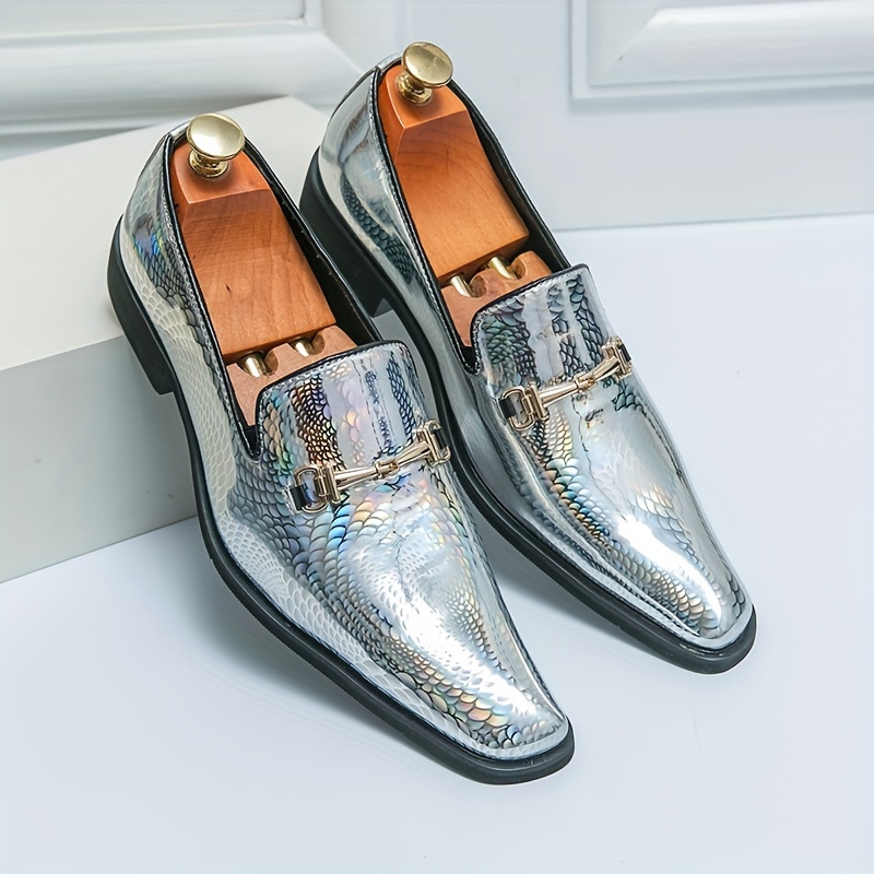 Comfy silver hotsell dress shoes