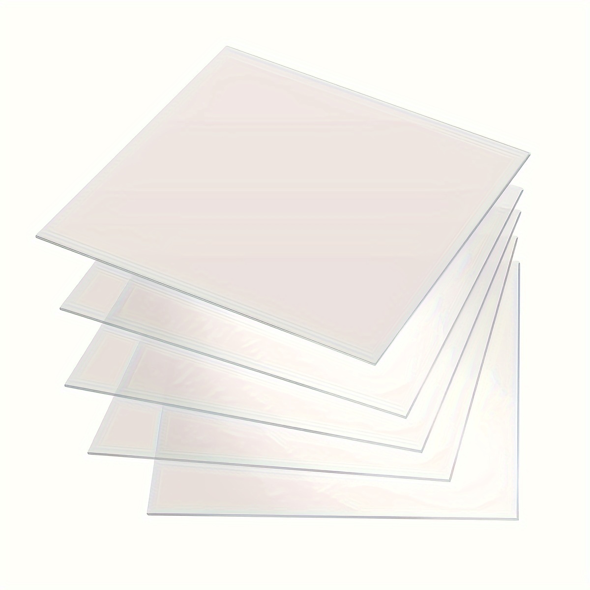 Clear Acrylic Sheets Clear Acrylic Blank For Crafting - Temu