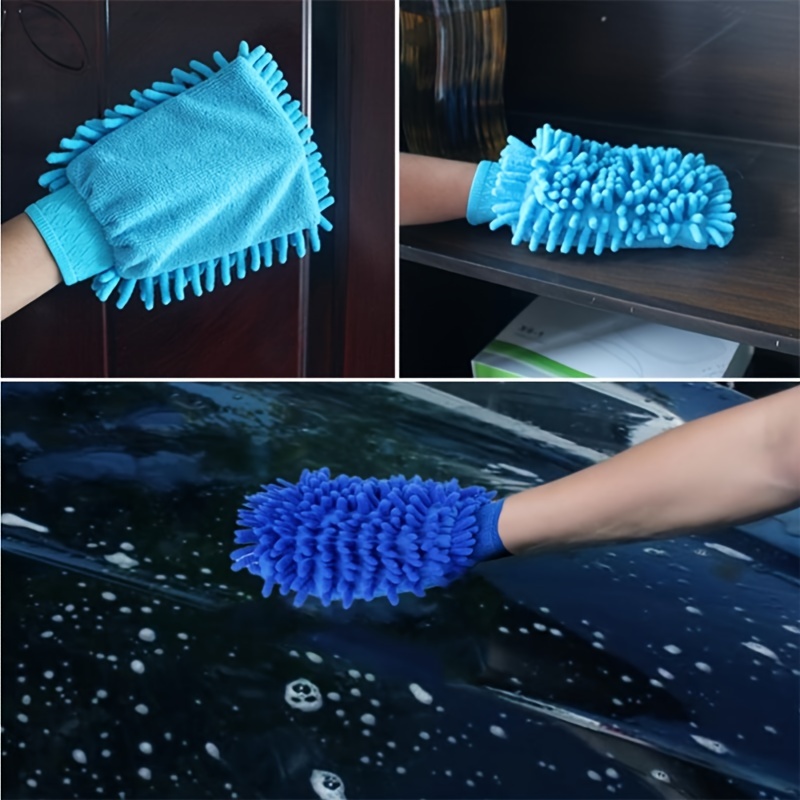 Wash Mitts For Car Washing Creative Absorbent Cleaning Gloves