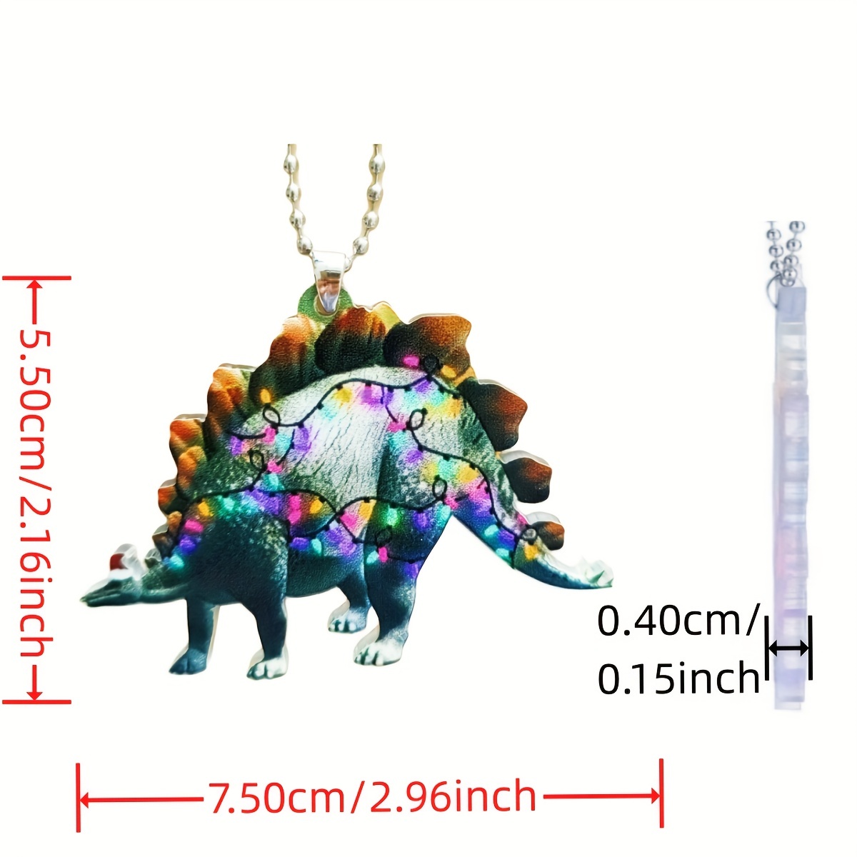 1pc Mehrfarbiges 2D Acryl Neues Weimon Dinosaurier Auto - Temu Germany