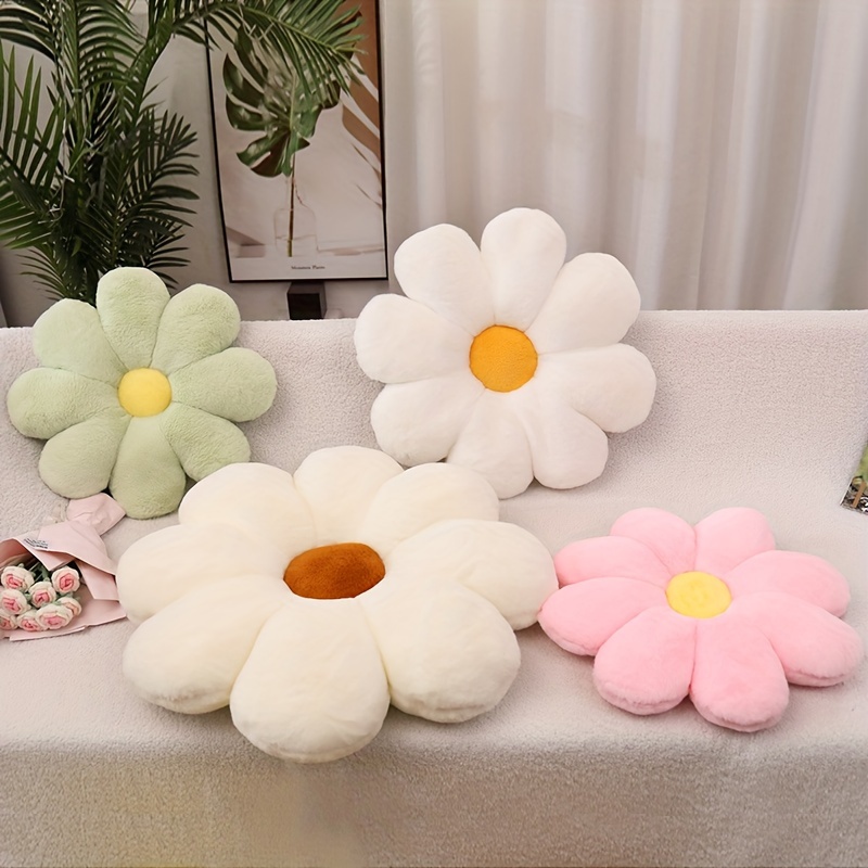 Small Daisy Flower shaped Cushion Office Computer Chair - Temu