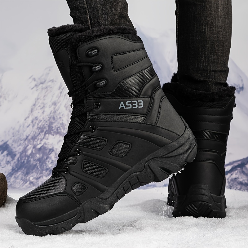 Botas De Nieve Antideslizantes Para Hombre, Zapatos Térmicos De