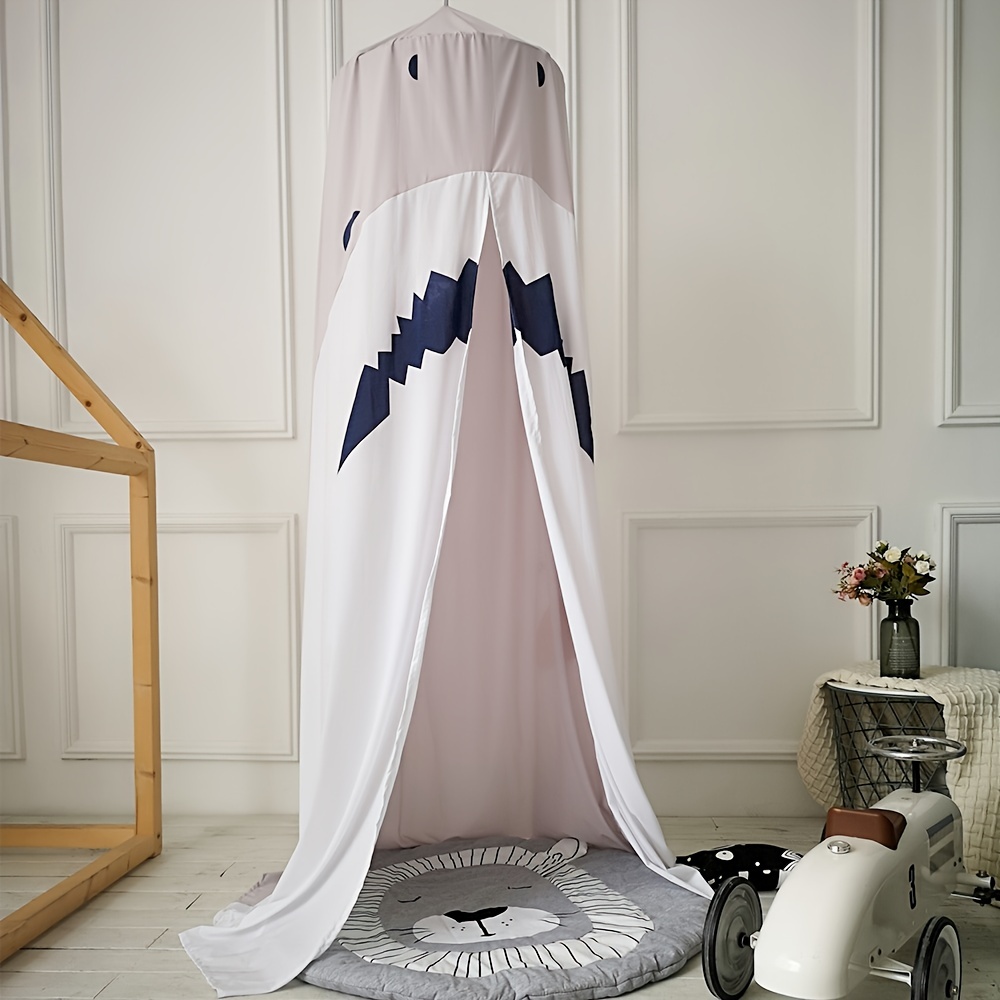Megalodon Shark Tent Kids' Bed Curtain & Mosquito Net