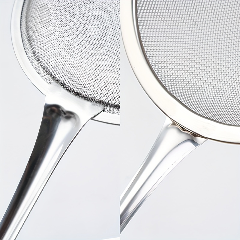 TEMCHY Hot Pot Fat Skimmer Spoon - Stainless Steel Fine Mesh Strainer for  Skimming Grease and Foam