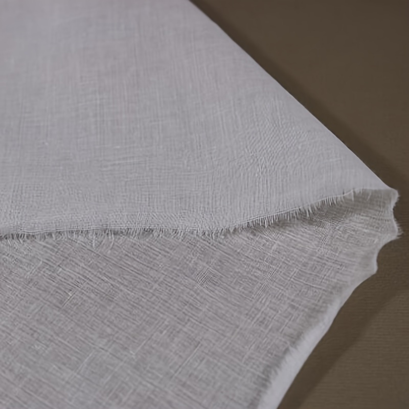 Solid Color White Fabric Cotton Dress Lining Fabric Muslin - Temu
