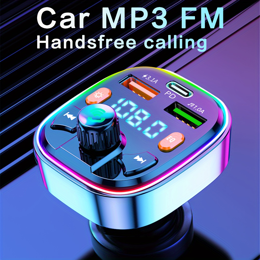 AUX-Anschluss, Auto-MP3-Player, Kabelloser FM-Transmitter