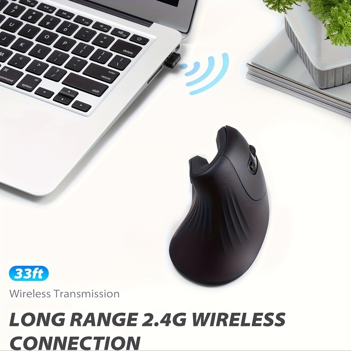 Ergonomic Mouse Wireless Vertical Ergo Mouse Battery Temu