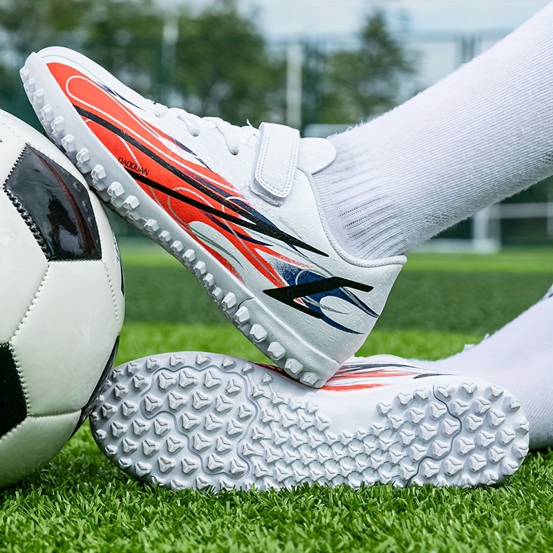 Zapatos Fútbol Tacos Césped Tf Profesionales Niños - Temu