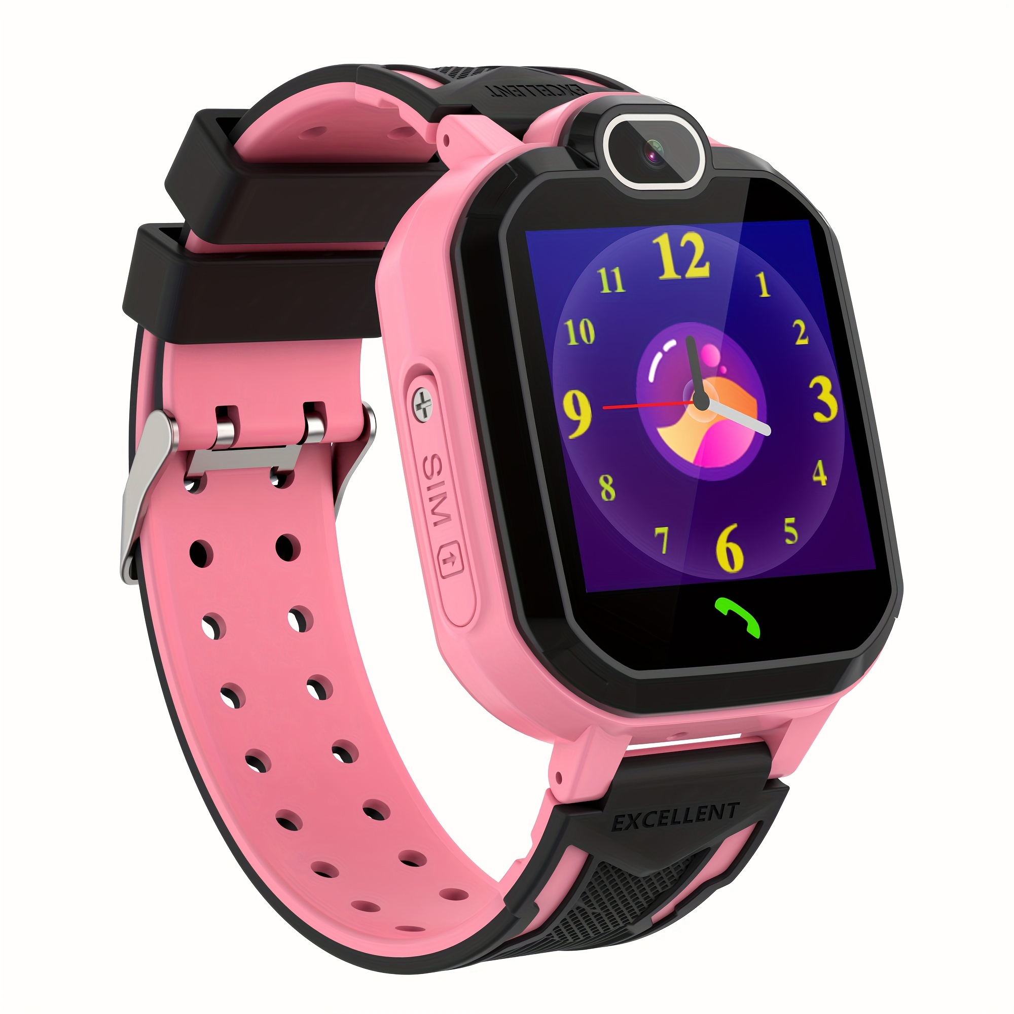  Reloj inteligente para niños de 3 a 10 años, pantalla táctil, reloj  inteligente deportivo digital con juegos de podómetro y música, para niños  de 4, 5, 6, 7, 8, 9, 10