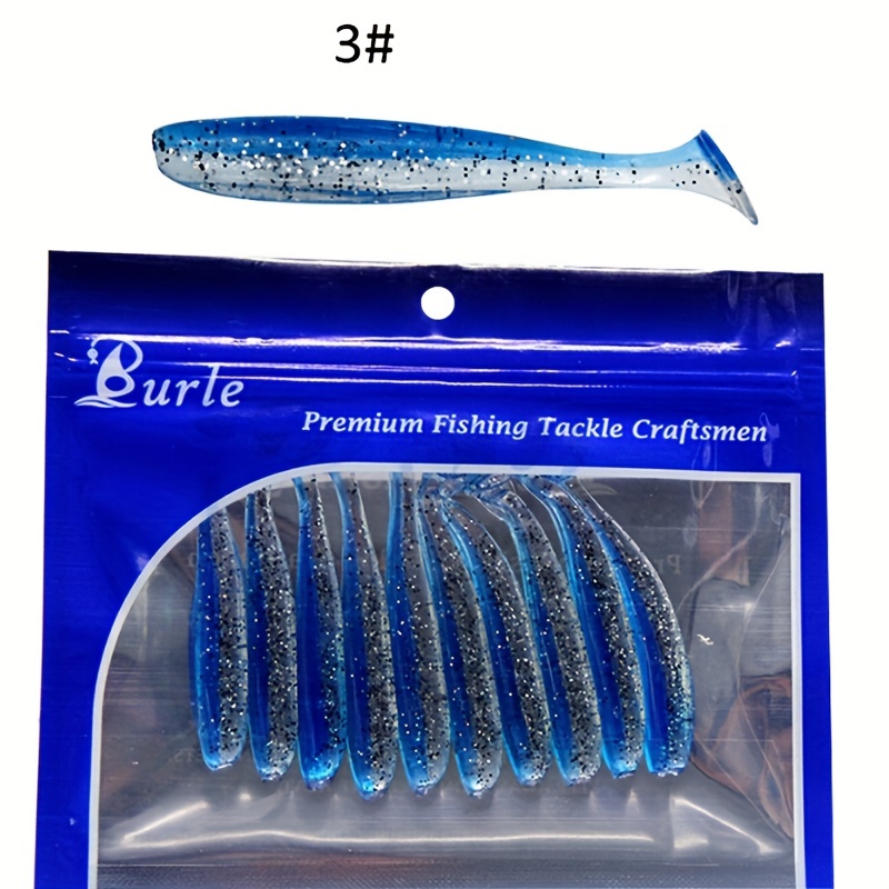 T Tail Soft Lure, Lifelike Shape Continuous Sharpness Lightweight Fishing  Tackle Kit with Tackle Box for Rivers : : Sports, Fitness &  Outdoors