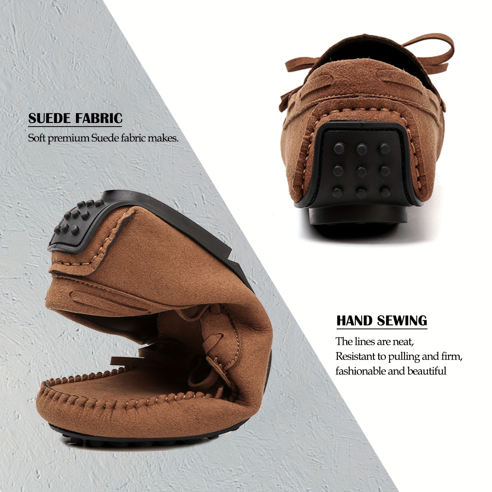 Men's Moccasins Slippers, Men's House Shoes, Men's Indoor Outdoor Slip-on  Shoes - Temu Oman