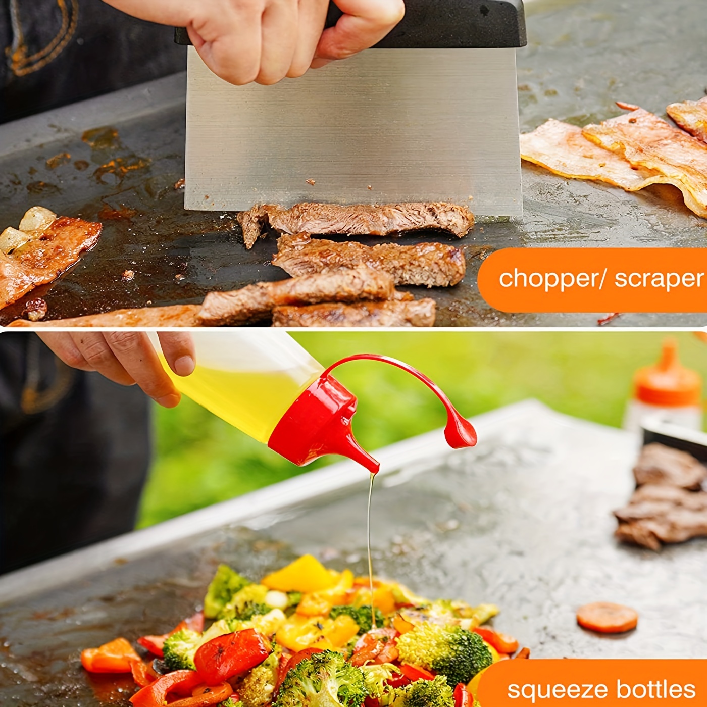 Teppanyaki Griddle Tools and Accessories