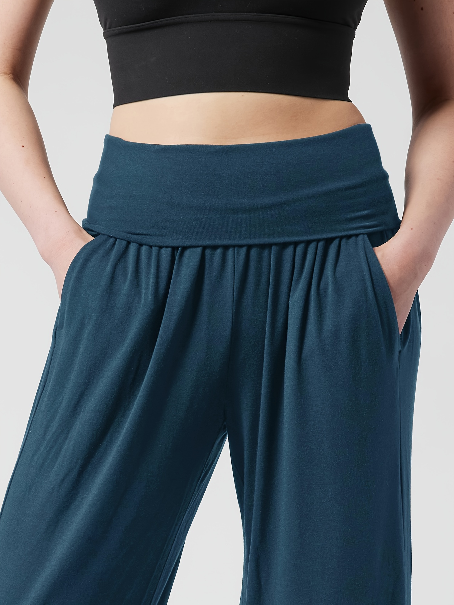 Women's High Waist Yoga Sweatpants, Best Yoga, Sports, Workout