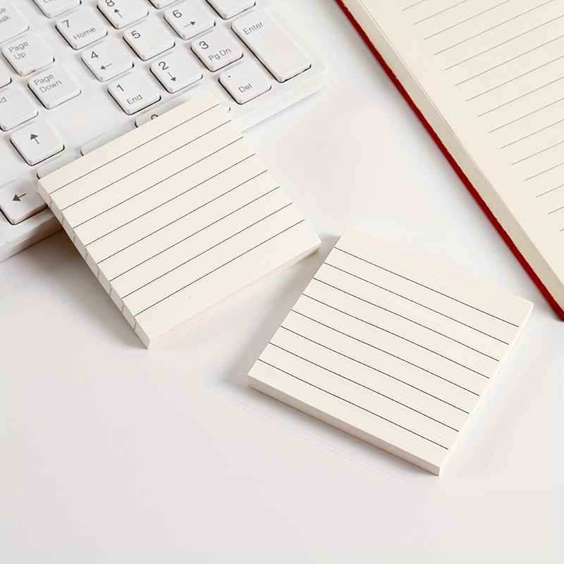 Sticky Notes Blank Message Book For Notebook Textbook - Temu